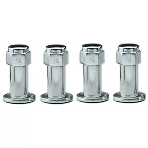 1/2in RH Lug Nuts w/Centered Washers (4pk)