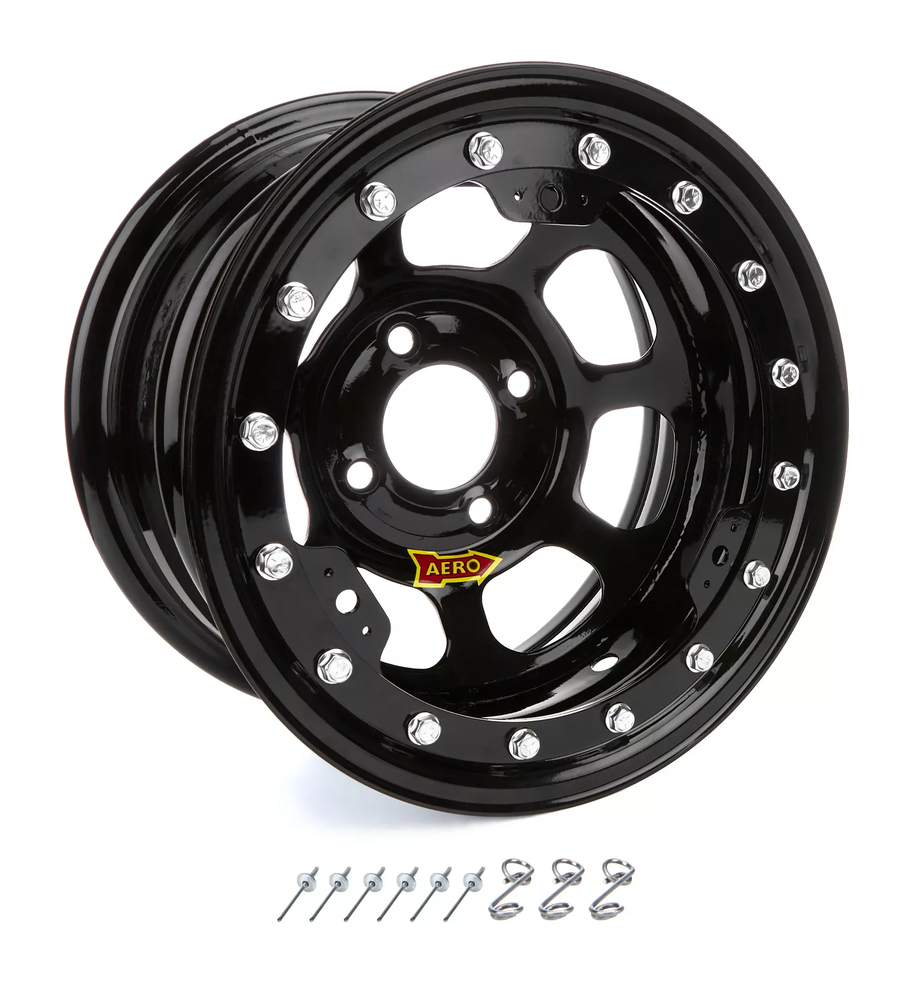 13x8 2in. 4.50 Black Beadlock Wheel