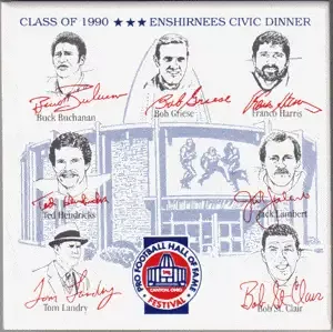 1990 Hall of Fame Enshrinee Tile