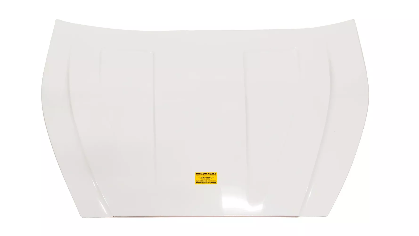 2019 Truck Hood White Composite