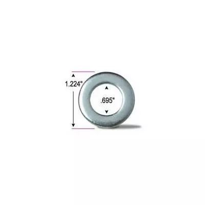 5 Washers 0.695 ID 1.224 OD