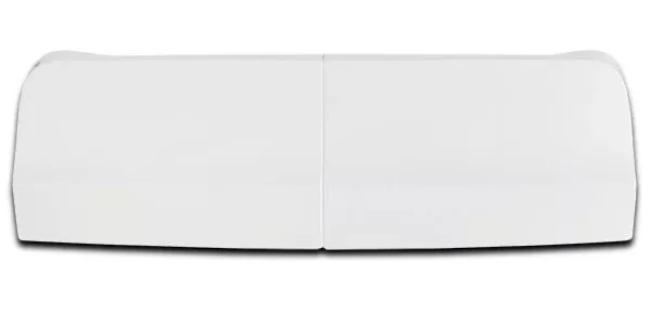 ABC Rear Bumper Cover Plastic White