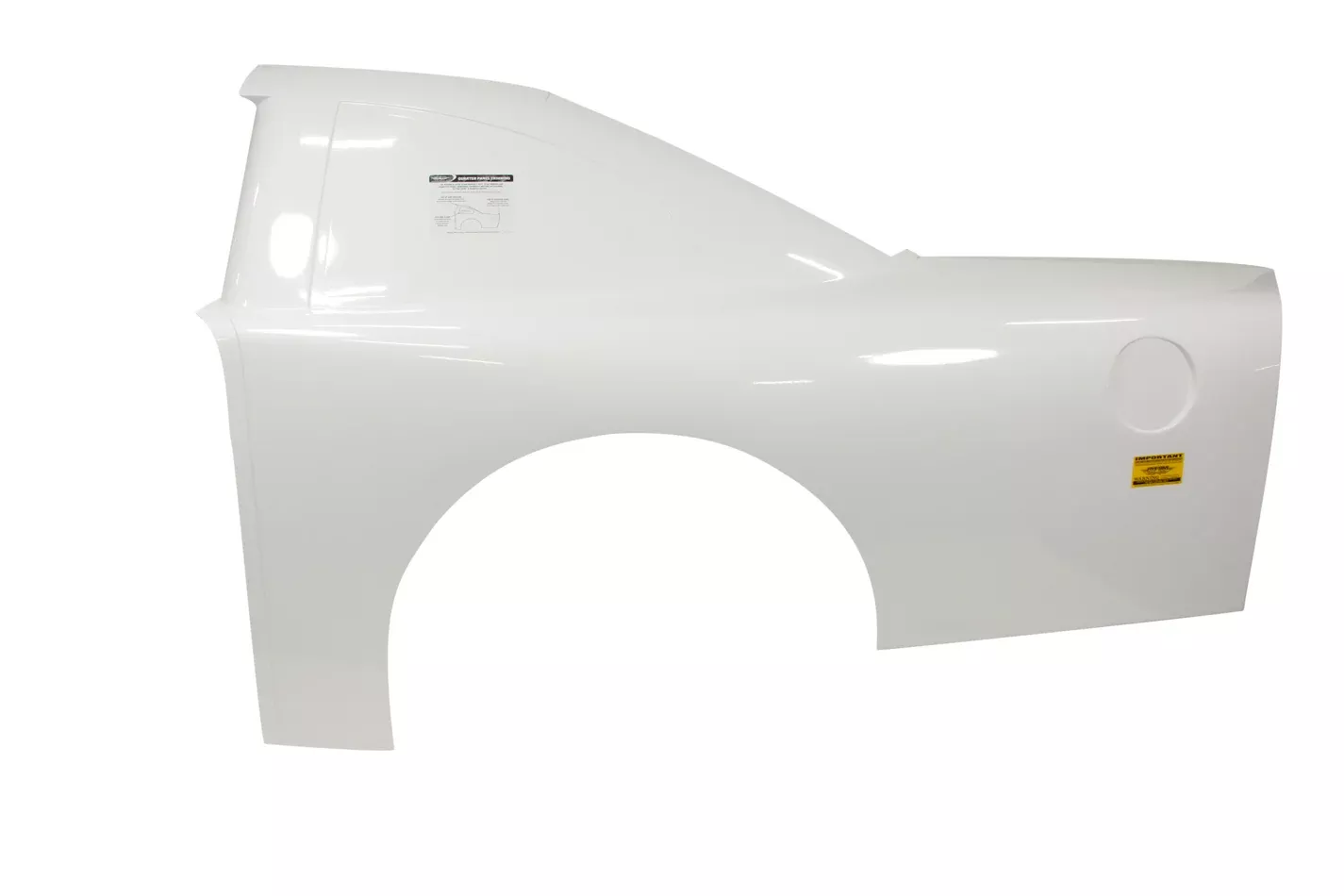 ABC Trad Roof Qtr Panel Ultraglass White Left