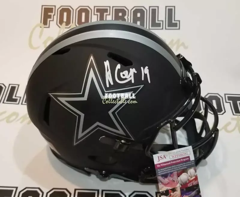 Amari Cooper Autographed Authentic Eclipse Dallas Cowboys Helmet