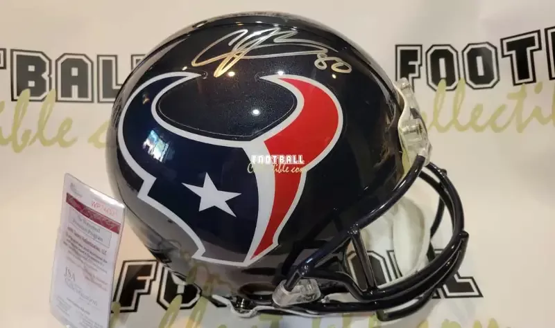 Andre Johnson Autographed Authentic Full Size Helmet
