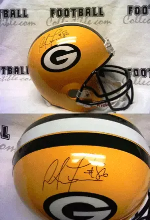 Antonio Freeman Autographed Full Size Helmet
