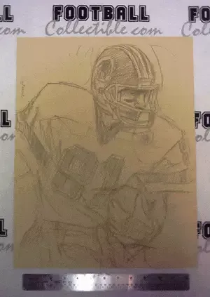 Art Monk Original Charcoal Portrait