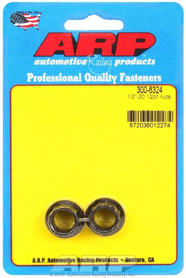 Auto Racing Products - 1/2-20 12pt. Nuts (2)