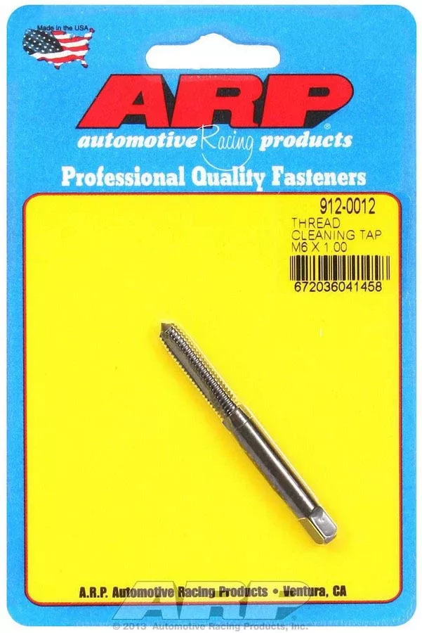 Auto Racing Products - 6mm x 1.00 Thread Cleaning Tap