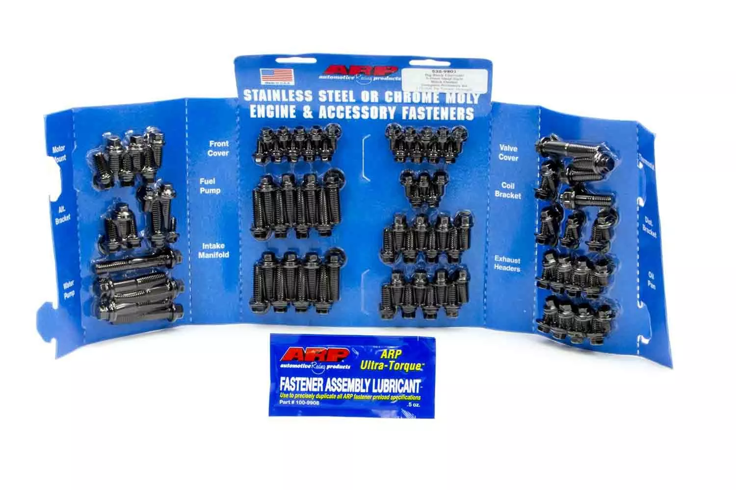 Auto Racing Products - BBC Complete Engine Fastener Kit 6pt.