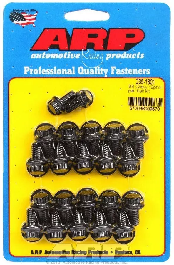 Auto Racing Products - BBC Oil Pan Bolt Kit