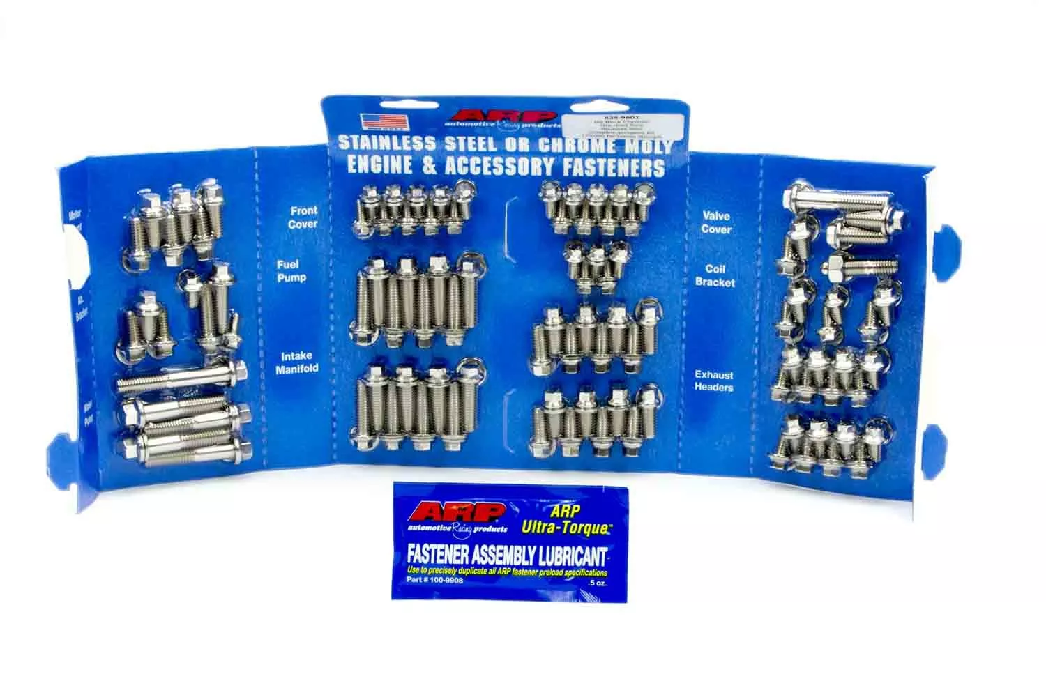 Auto Racing Products - BBC S/S Complete Engine Fastener Kit 6pt.