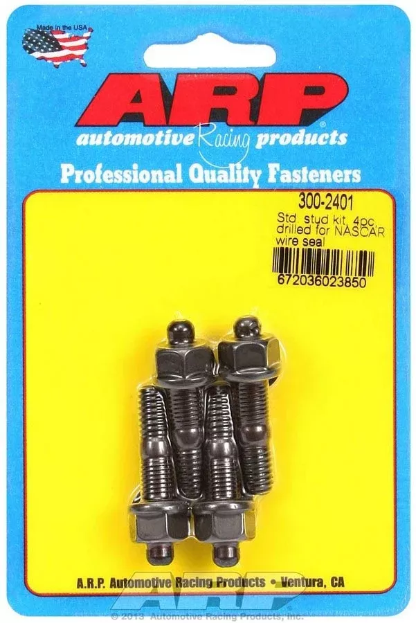 Auto Racing Products - Carburetor Stud Kit - Drilled