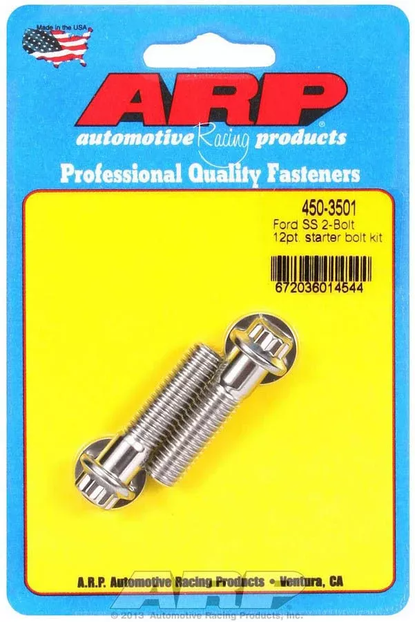 Auto Racing Products - Ford S/S Starter Bolt Kit