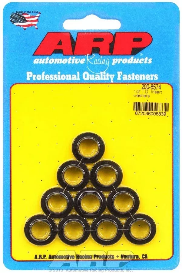 Auto Racing Products - Insert Washers - 1/2 ID (10)