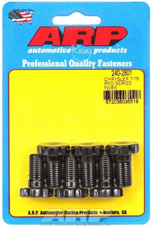 Auto Racing Products - Mopar Flywheel Bolt Kit - 7/16