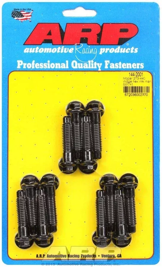 Auto Racing Products - Mopar Intake Bolt Kit