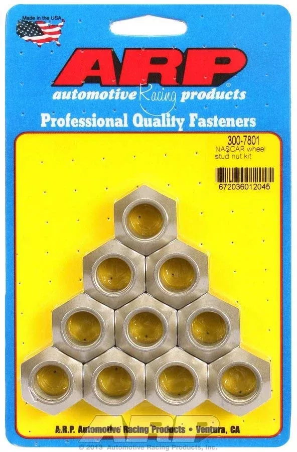 Auto Racing Products - Nascar Wheel Stud Nut Kit (10)