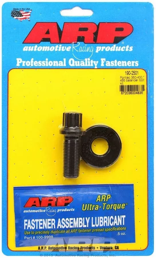 Auto Racing Products - Pontiac Balancer Bolt Kit
