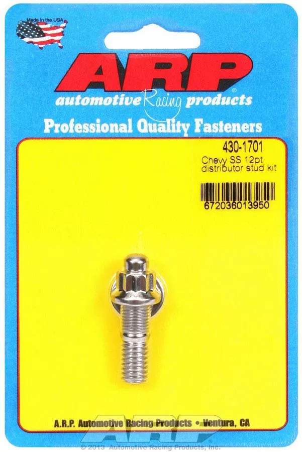 Auto Racing Products - S/S Chevy Distributor Stud Kit 12pt.