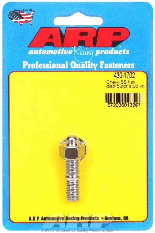 Auto Racing Products - S/S Chevy Distributor Stud Kit 6pt.