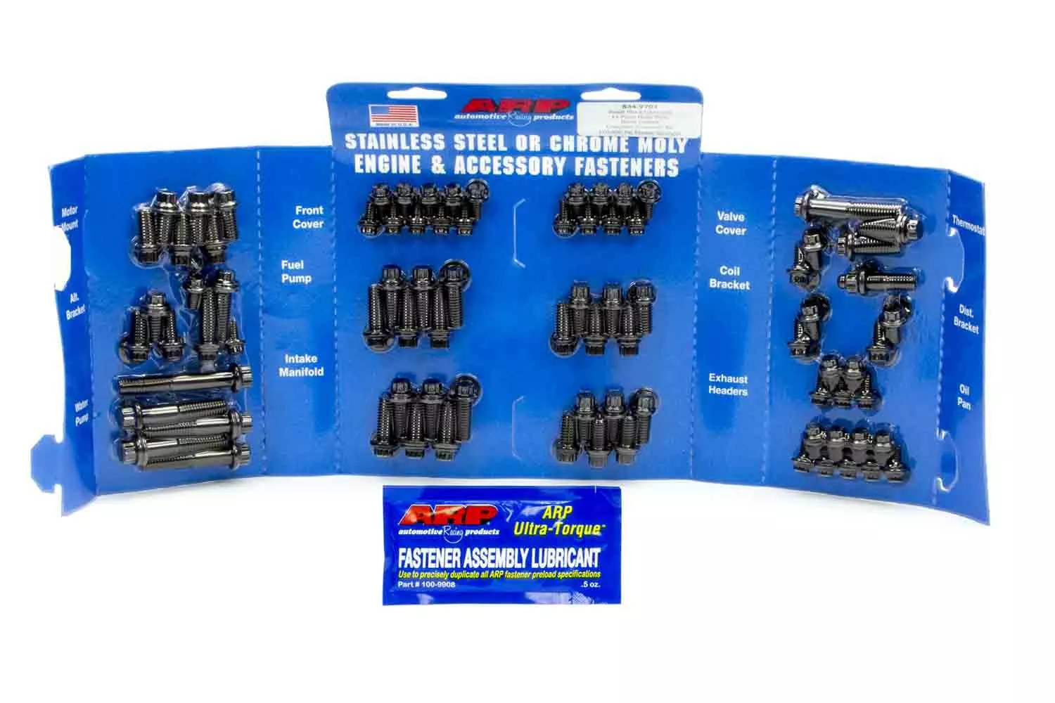 Auto Racing Products - SBC Complete Engine Fastener Kit 12pt.