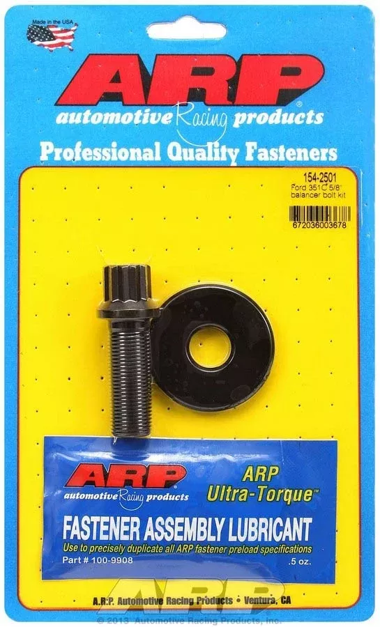 Auto Racing Products - SBF Balancer Bolt Kit - 351C