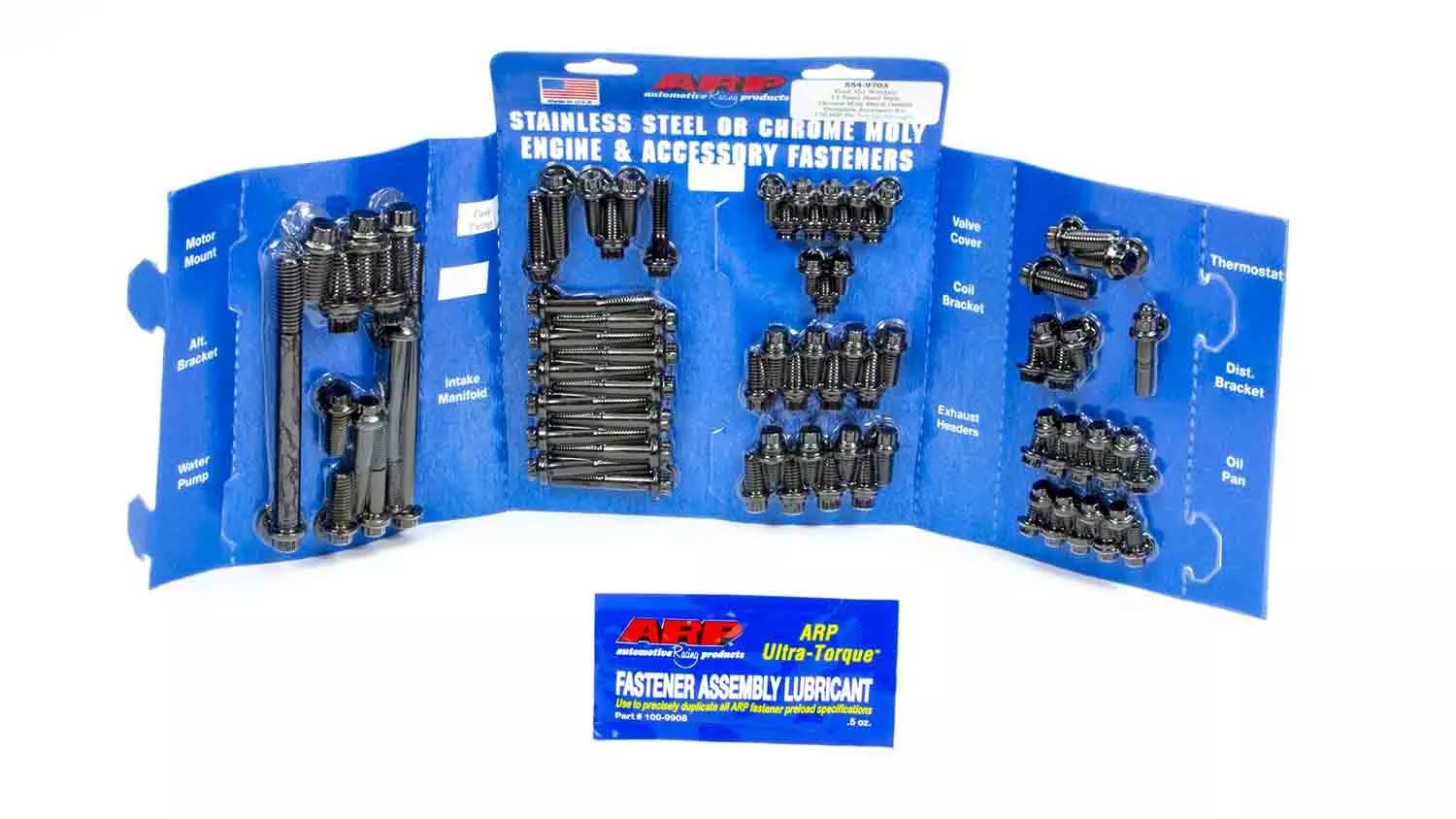 Auto Racing Products - SBF Complete Engine Fastener Kit 12pt.