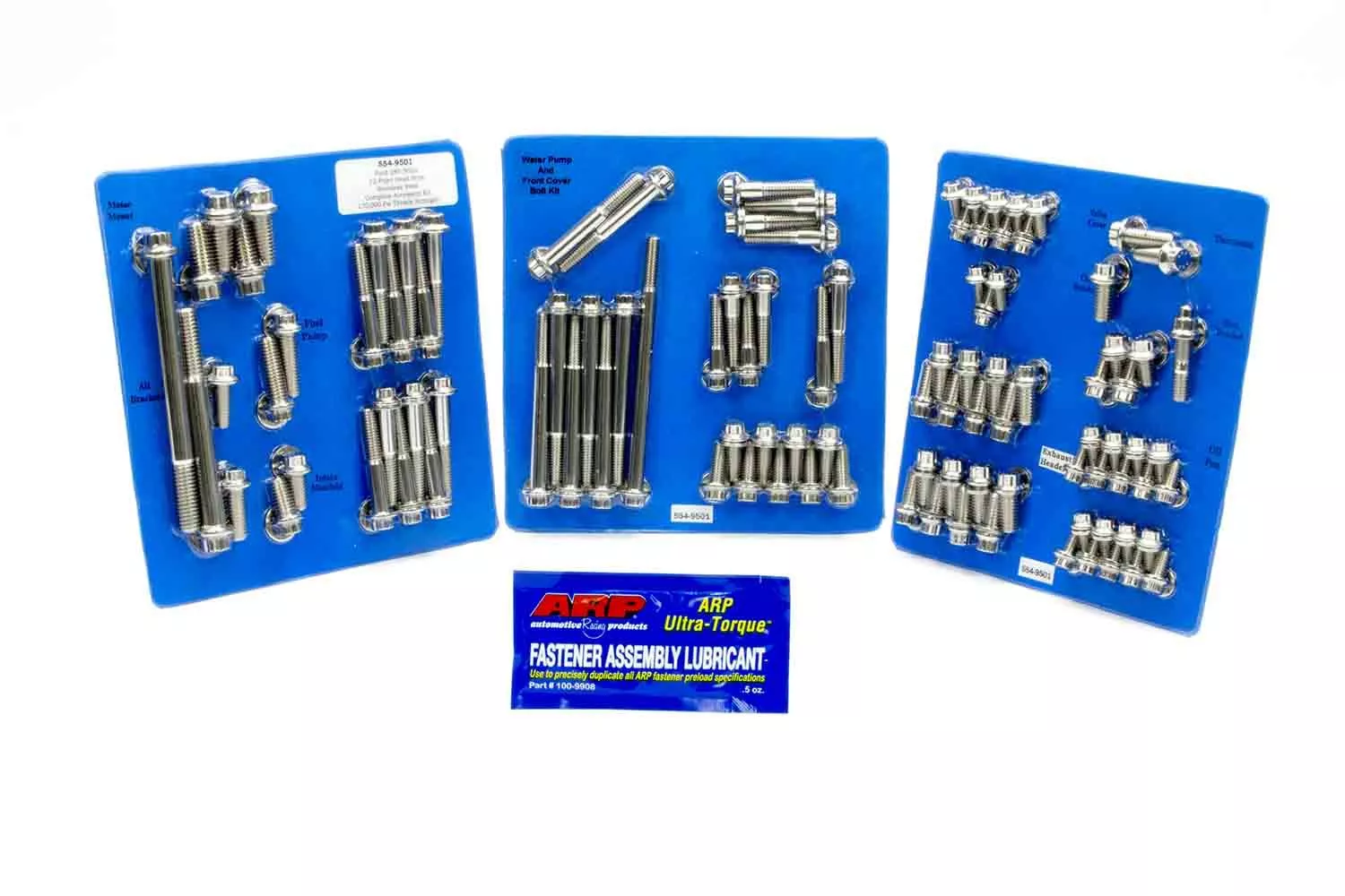 Auto Racing Products - SBF S/S Complete Engine Fastener Kit 12pt.