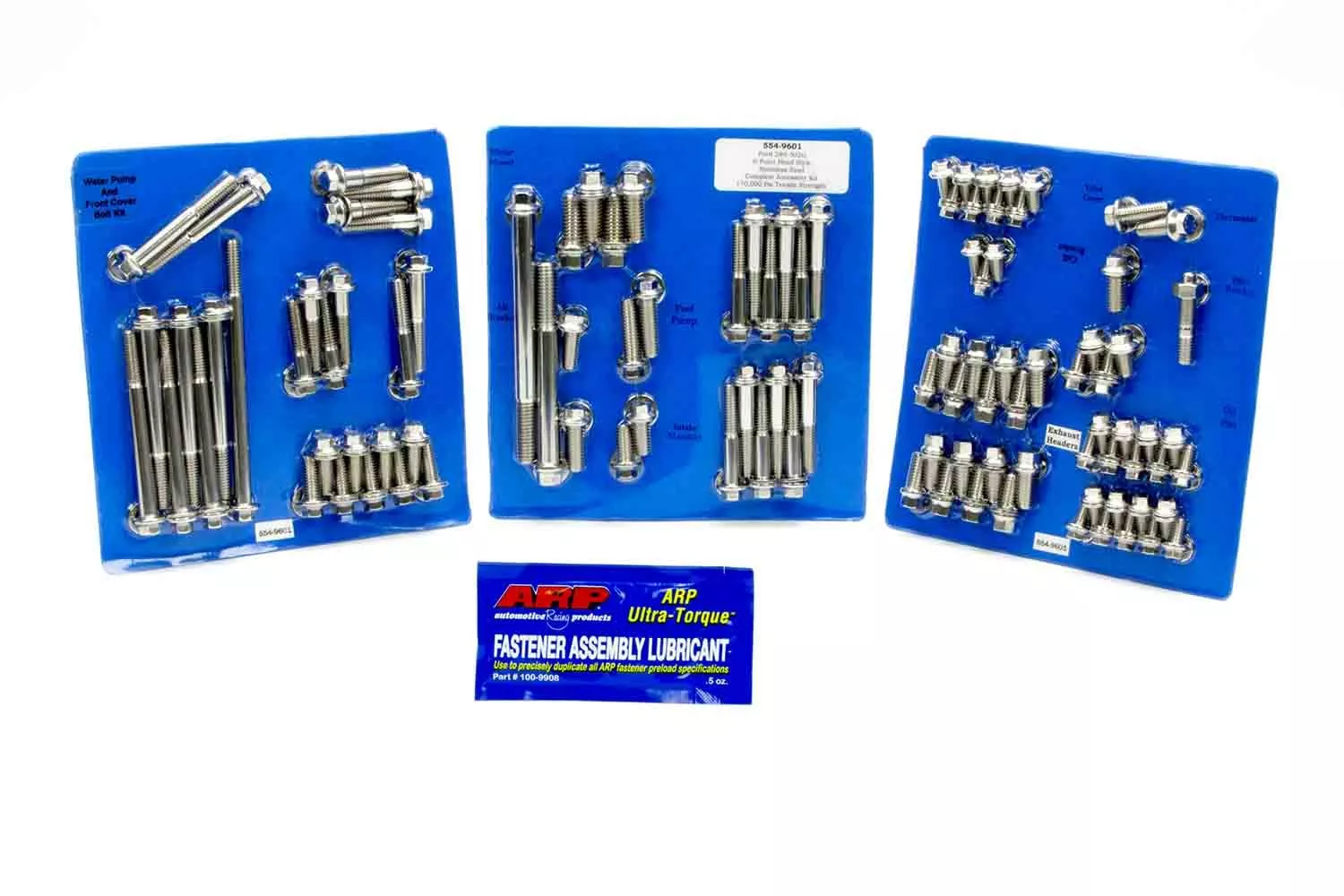 Auto Racing Products - SBF S/S Complete Engine Fastener Kit 6pt.