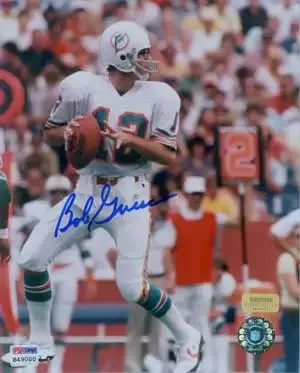 Bob Griese 8 x 10 autographed picture