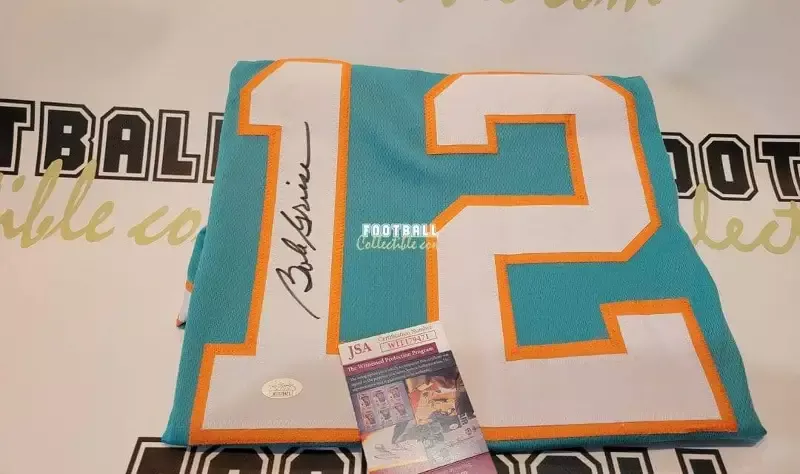 Bob Griese Autographed Miami Dolphins Jersey