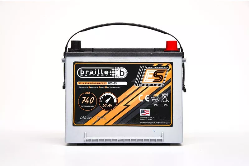 Braille Battery - 35/85 Endurance AGM Battery 740 CCA