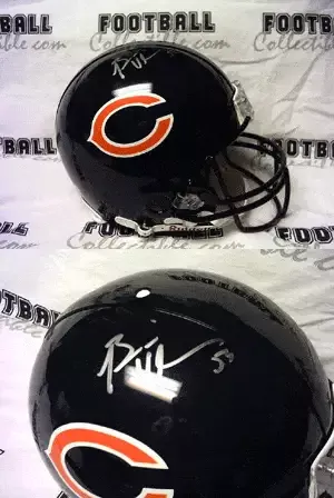 Brian Urlacher Autographed FS Proline Helmet
