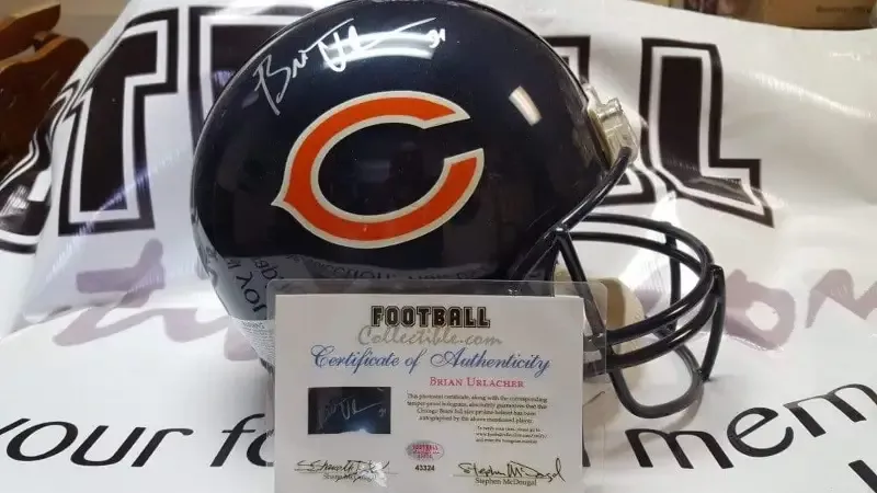 Brian Urlacher Signed Full Size Chicago Bears Helmet