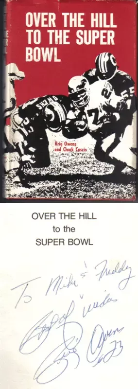 Brig Owens Autographed Book