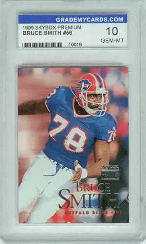 Bruce Smith 1999 Skybox Premium Card