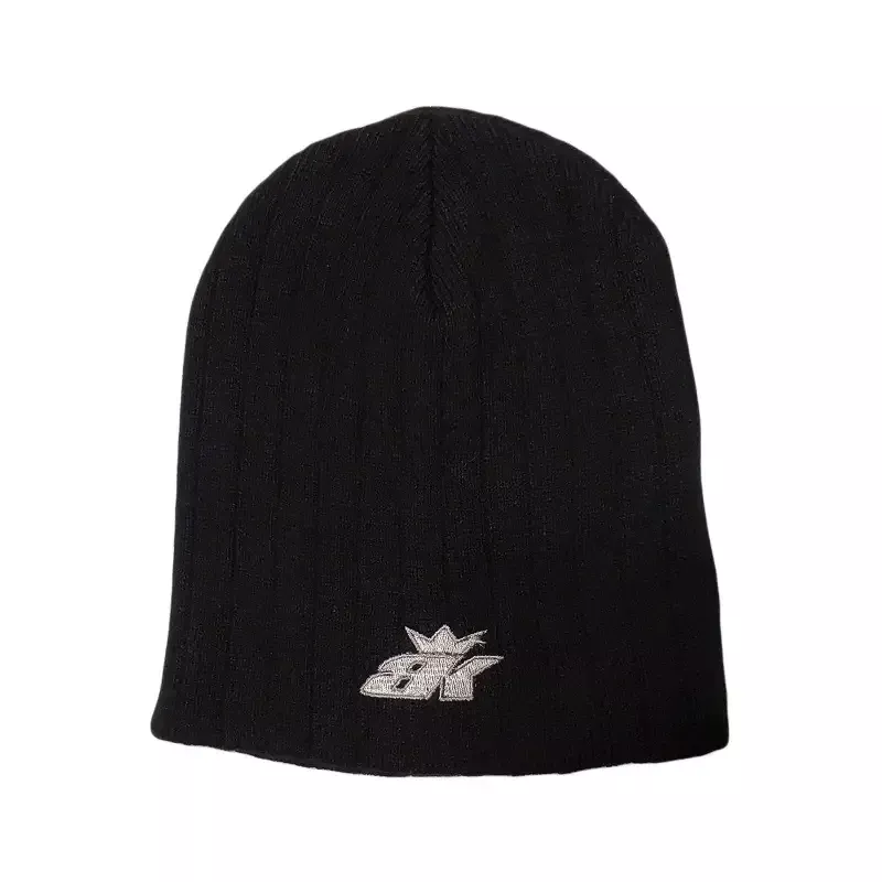 Bunker Kings Old School Ribbed Beanie – Black
