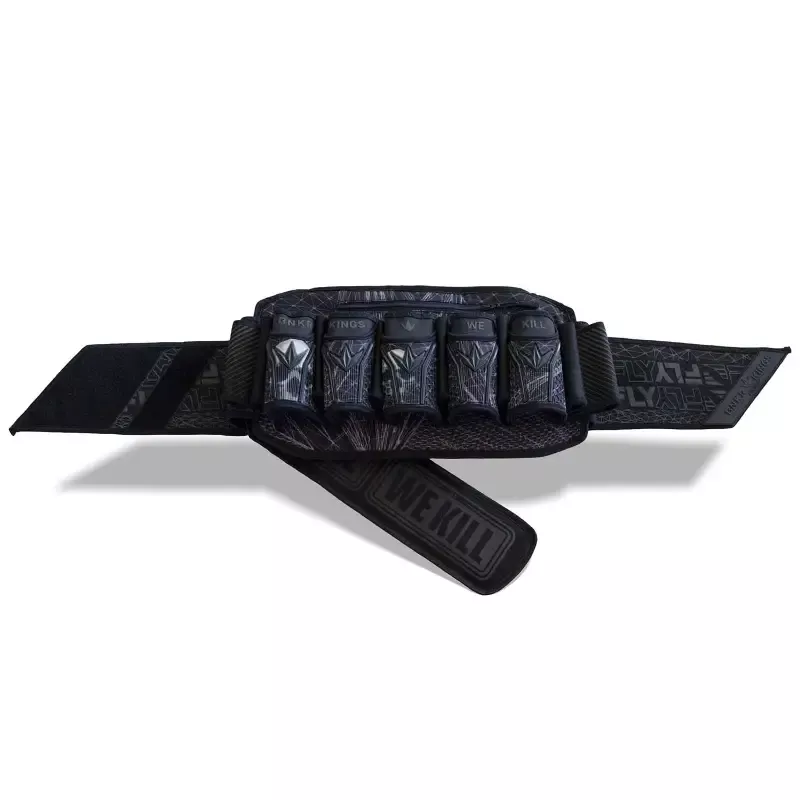 Bunkerkings Fly2 Strapless Pack / Harness – 5 + 8 – Black Dimension