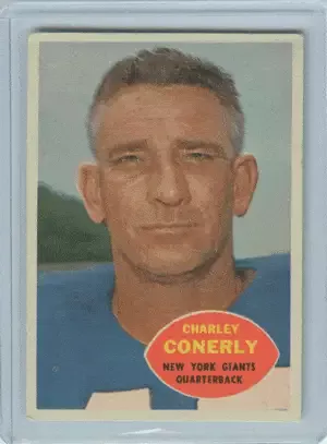 Charley Conerly 1960 Topps