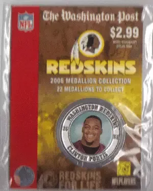 Clinton Portis 2006 Washington Post Medallion