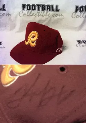 Clinton Portis Autographed Redskins Ballcap