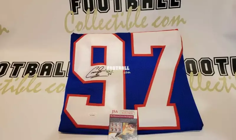 Cornelius Bennett Autographed Buffalo Bills Jersey
