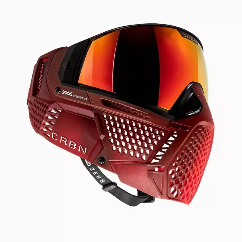 CRBN Paintball Zero Fade Goggles – Blood – More Coverage