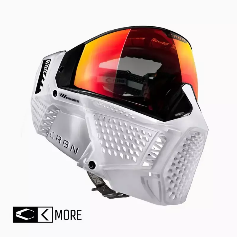 CRBN Paintball Zero PRO Goggles – Clear – More Coverage