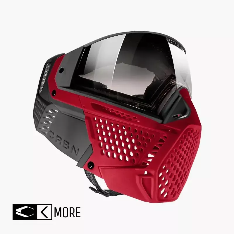 CRBN Paintball Zero SLD Goggles – Crimson – More Coverage
