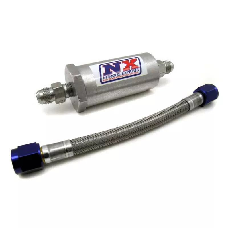 D-4 Pure-Flo Filter & 7in. Stainless Hose
