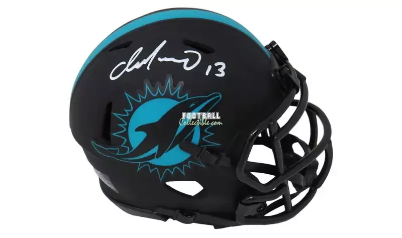 Dan Marino Autographed Eclipse Miami Dolphins Mini Helmet