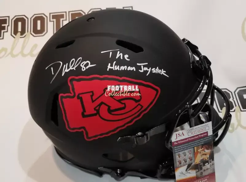 Dante Hall Autographed Authentic Eclipse Kansas City Chiefs Helmet