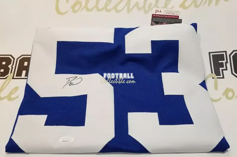 Darius Leonard Autographed Indianapolis Colts Jersey
